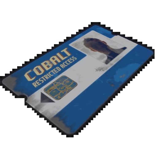 Blue Keycard Item