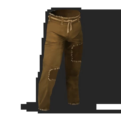 Burlap Trousers Item