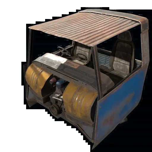 Cockpit With Engine Vehicle Module Item