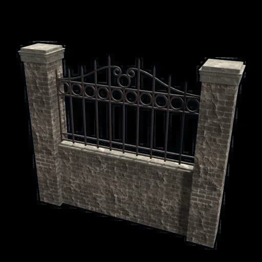 Graveyard Fence Item