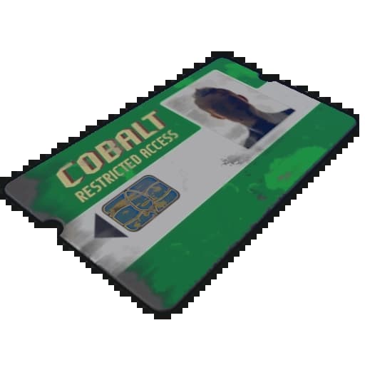 Green Keycard Item