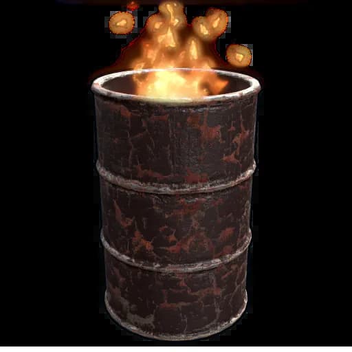 Hobo Barrel Item