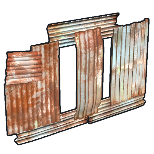 Metal Vertical embrasure Item