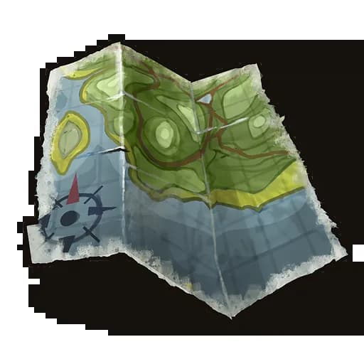 Paper Map Item