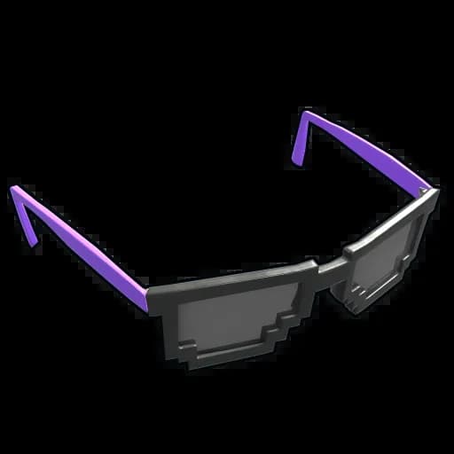 Purple Sunglasses Item
