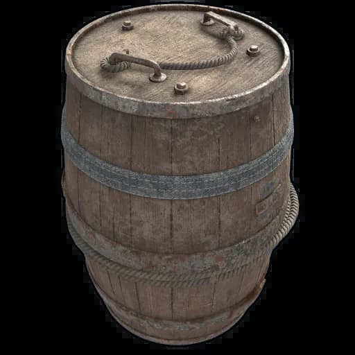 Storage Barrel Vertical Item