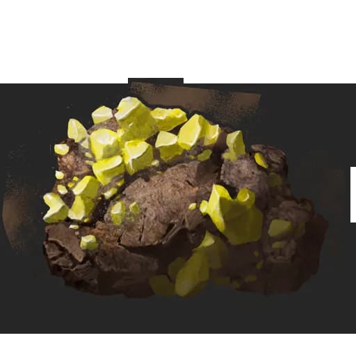 Sulfur Ore Item