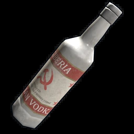 Vodka Bottle Item